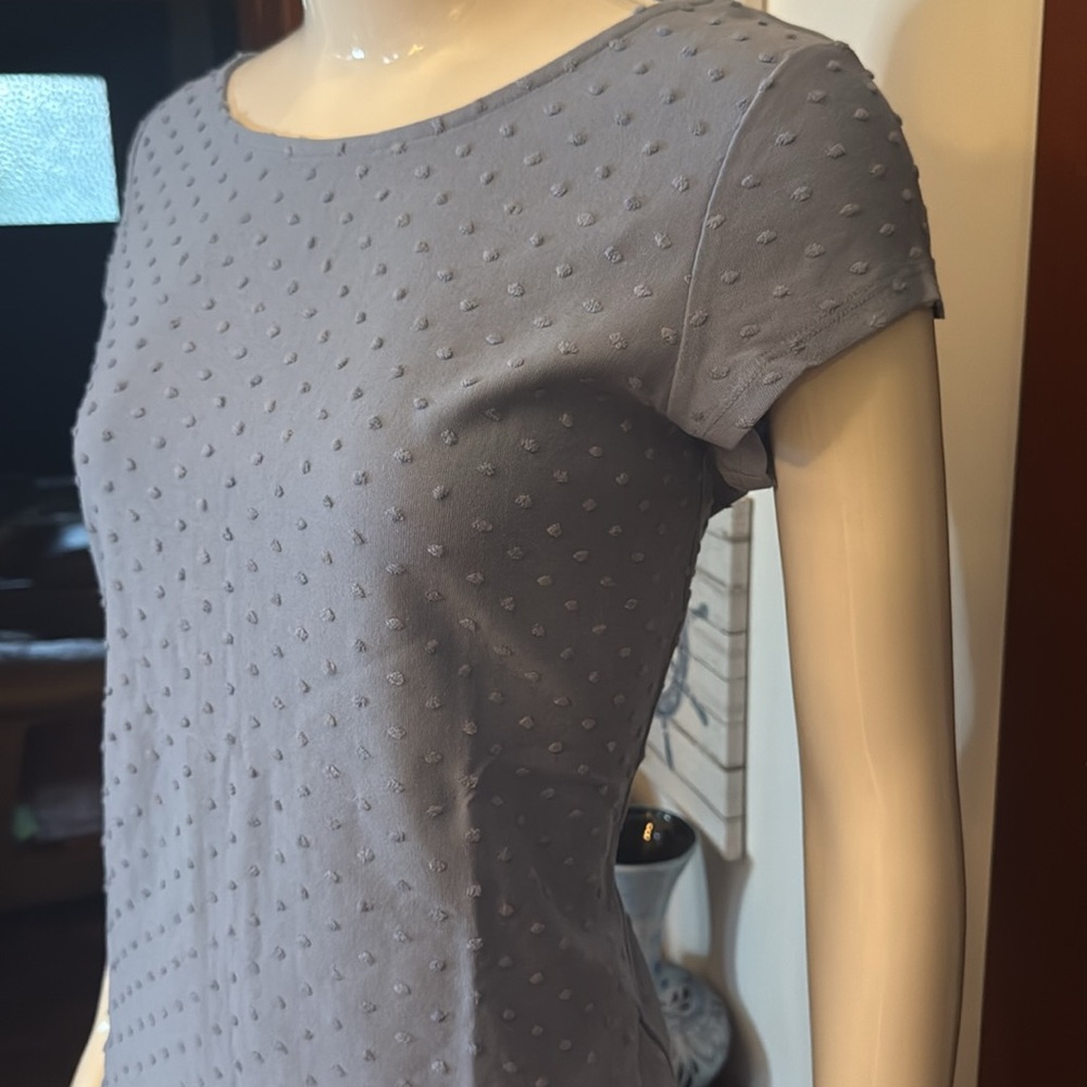 NWT northern reflections size small Blue Fitted Cap Sleeve T-Shirt